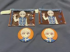 HUNTER×HUNTER クラピカ サンキューマート ポーチ 缶バッジのサムネイル