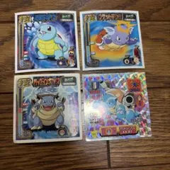 最強シール列伝 初期 裏黄色（エラー品） ゴールド No.188 カメックス
