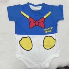 ドナルドダック 半袖ロンパース　80cm
