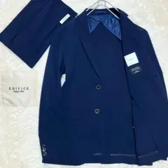 極美品✨ EDIFICE トラベルジャケット ネイビー SOLOTEX 46