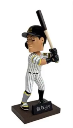 【新品未使用】阪神タイガース_佐藤輝明_サトテル_ボブルヘッドフィギュア2025 阪神タイガース 佐藤輝明 ボブルヘッドフィギュア 2025 - メルカリ