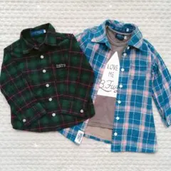 BEBE/ネルシャツ,トップスセット