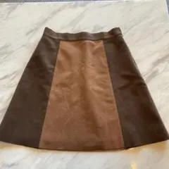 レイビームス　スエード風スカート　Mサイズ