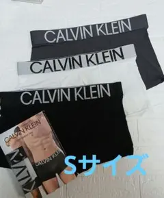 CALVIN KLEIN 　ボクサーパンツ　Sサイズ 3枚セット　黒、白、グレー