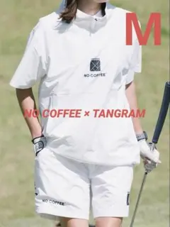 新品！NO COFFEE × TANGRAM コラボ　セットアップ　ホワイト　Mのサムネイル
