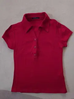C.D.S BASIC トップス M 綿100％　カットソー　ポロシャツのサムネイル