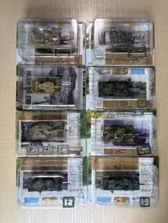 【開封済・未使用】ワールドタンクミュージアム　戦車バラ8台のサムネイル