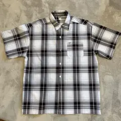 90s CALTOP キャルトップ 半袖 オンブレー シャツ USA製 チェックのサムネイル