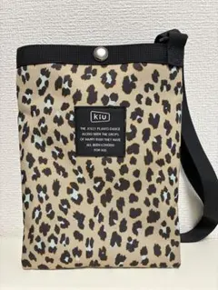 kiu ヒョウ柄 サコッシュ