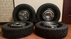 カムロードキャンピングカー用15インチアルミホイール4本セット
