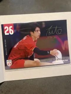 バレーボール男子日本代表 ポストカード 山崎彰都