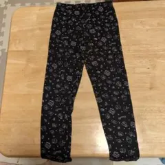すみっコぐらし　キッズレギンス 黒 120lm