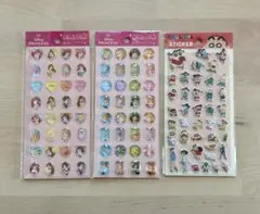 ‼️人気シールまとめ売り‼️ストーンシール ぷっくりステッカー 3枚セット