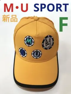 エムユースポーツ 綿刺繍CAP