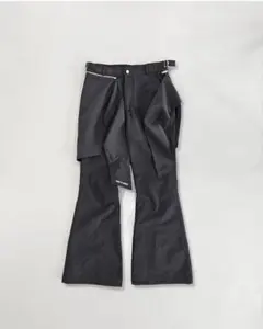 roaringrad shirt zipper flare pants