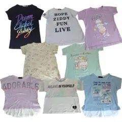 【特価】Tシャツ 140cm まとめ売り ZIDDY すみっコぐらし 最終値下げ