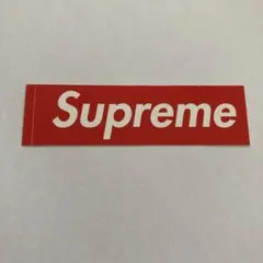 2023FW supreme ステッカー ミニボックスロゴ　レッド