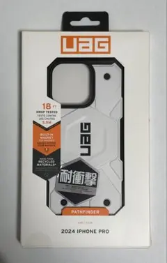 UAG iPhone16pro用ケース ホワイト