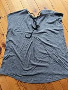 Chacott ノースリーブ チュニック グレー M