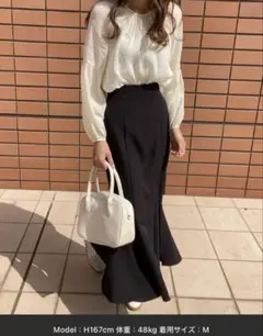 マーメイドスカート 黒
