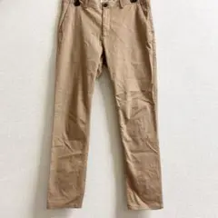 ZARA ザラ【38】スラックス　ベージュ　無地　スリムフィット