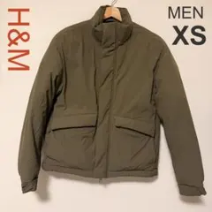 【美品】H&M_中綿 ジャケット ショート丈_MEN XS