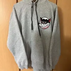 04 Limited Sazabys フォーリミ ウルフパーカー グレー L