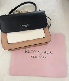 美品☆ ケイトスペード Lula スペードキスロック ピンク ショルダー 