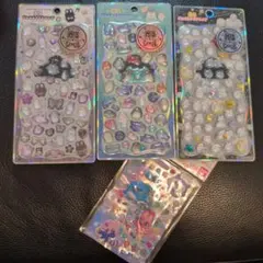 光るジュエルプチドロップ　たまもりシールセット 4シート