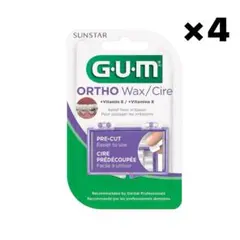 GUM Ortho Wax 矯正用ワックス 4個入りのサムネイル