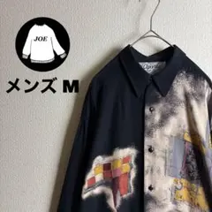 シャツ 総柄 長袖