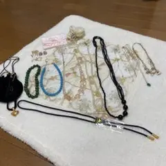 未使用美品パールアクセサリーまとめ売りネックレスイヤリング他