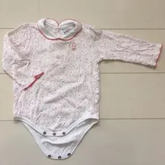 ミキハウス　花柄シャツ