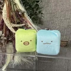 キューブボールチェーンマスコット　ぺんぎん　とかげ　キーホルダー