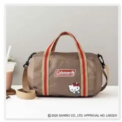 InRed 12月号増刊付録Coleman ハローキティボストン型ポシェット