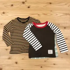 キッズ100:ロンT2枚セット