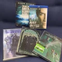 キアヌリーブス　マトリックス3作品DVD＋地球が静止する日Blu-ray