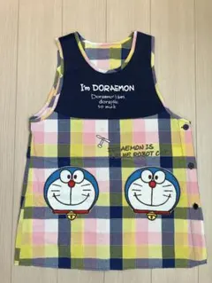 保育　エプロン キャラクター かわいい ドラえもん