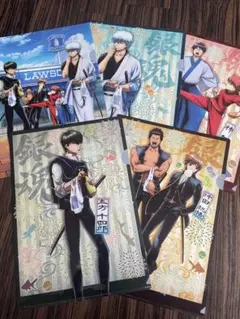 銀魂 クリアファイル ローソン 全5種