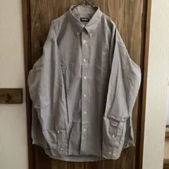 90s OLD UNIQLO 紺タグ ユニクロ ギンガムチェック シャツ
