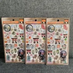 ボンボンドロップシール　ボンドロ　和柄　古都めぐり　京都　3個セット