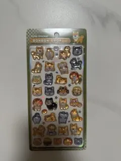 【正規品】ボンボンドロップシール 和柄 柴犬