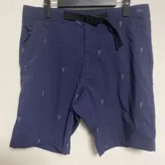 NIKE ナイキ ネイビー三角模様 ショートパンツ L