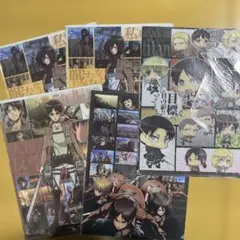 進撃の巨人 クリアファイル 5枚セット