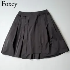 FOXEY フレアスカート　38 極美品　　地厚　高級感あり FOXEY フレアスカート 38 極美品 地厚 高級感あり - メルカリ