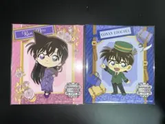 コナン　アートパネル 2枚セット　毛利蘭　セガラッキーくじ