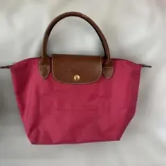 LONGCHAMP ハンドバッグ ピンク