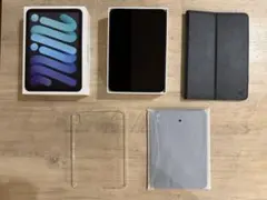 【超美品】iPad mini 第6世代　ケース付き バッテリー100%