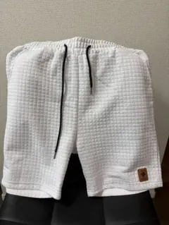 VOGUE ワッフル素材 ハーフパンツ ホワイト