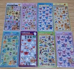 【国内正規品】 ディズニー ボンボンドロップシール 8種セット